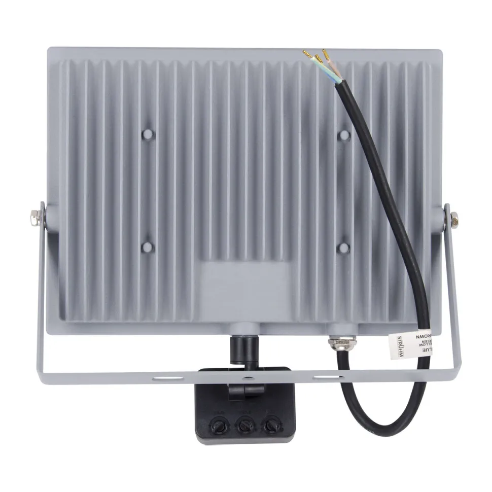 LED Flutlicht Strahler mit Bewegungsmelder IP65 6200 K 8380 lm