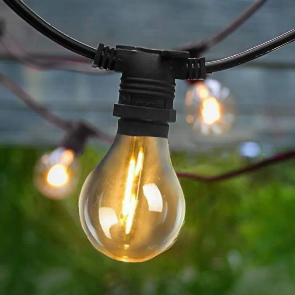 LED Girlande außen Farbwechsel Fernbedienung Stecker 5m