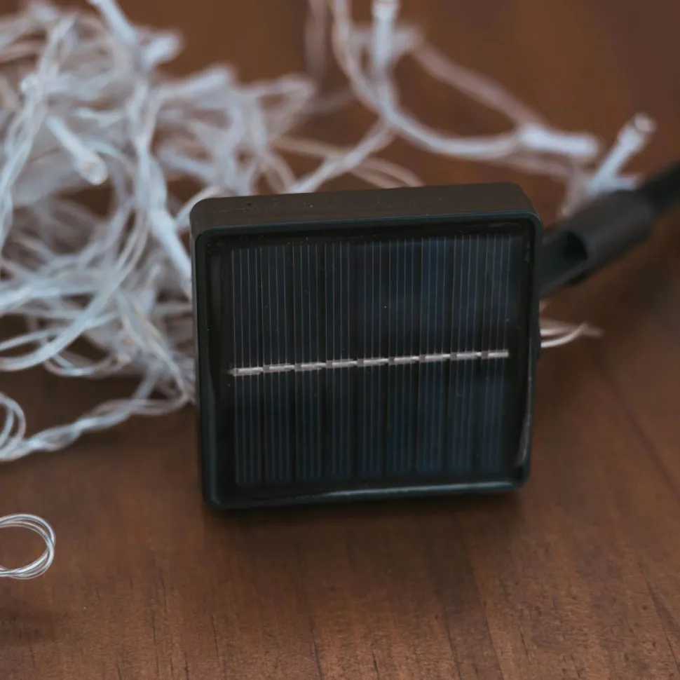 LED Girlande außen Solar IP44 2100 K 100 cm lang