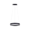 LED Hängelampe Anthrazit Ring dimmbar Fernbedienung