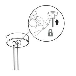 LED Hängelampe außen Farbwechsel 3000-6500K IP54 Ø 45 cm Kugel