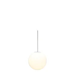 LED Hängelampe außen IP44 Ø 25 cm Weiß Kugel 3000-6500 K