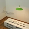 LED Hängelampe Grün Retro Design blendarm