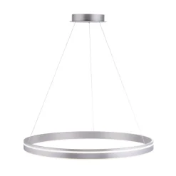 LED Hängelampe Ring in Stahl Ø79 cm 7000 lm dimmbar