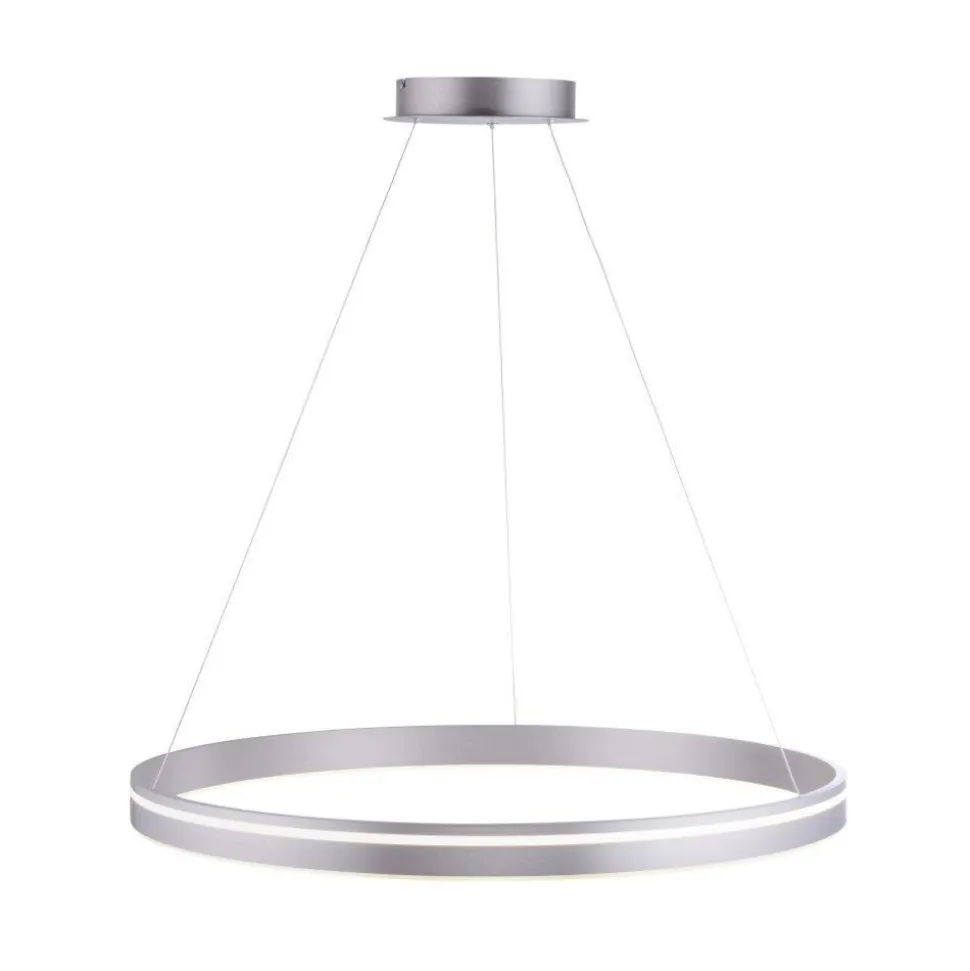LED Hängelampe Ring in Stahl Ø79 cm 7000 lm dimmbar