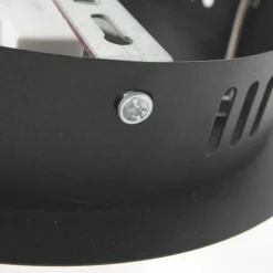 LED Hängelampe Schwarz Ø60 cm rund 42 W 2700 K stilvoll