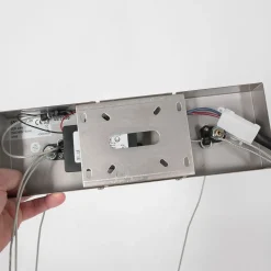 LED Hängelampe Schwarz L:114 cm 20 W 2700 K Modern