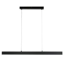 LED Hängelampe Schwarz Metall dimmbar L: 100 cm Modern