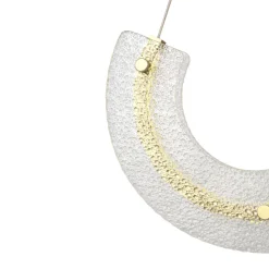 LED Hängeleuchte Aluminium Glas H: max. 186,5 cm 350 lm