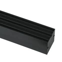 LED Hängeleuchte Metall Schwarz B: 100 cm 27W