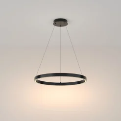 LED Kronleuchter Ring rund Ø 60 cm H: max. 120 cm