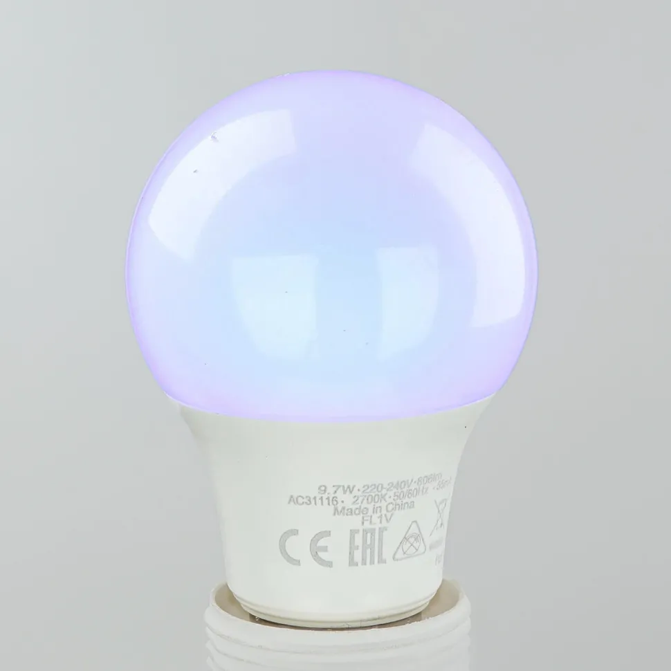 LED Leuchtmittel E27 Farbwechsel Dimmer Fernbedienung 9,7W - LM117