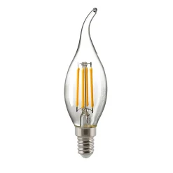 LED Leuchtmittel E14 2700K 470lm Kerzenform Dimmbar - LM185