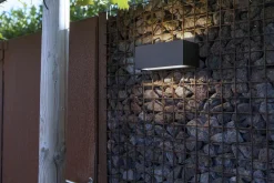 LED Outdoor Wandlampe Anthrazit 4000 K IP54 Up Down