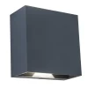 LED Outdoor Wandleuchte Aluminium 4000 K IP54 Up Down