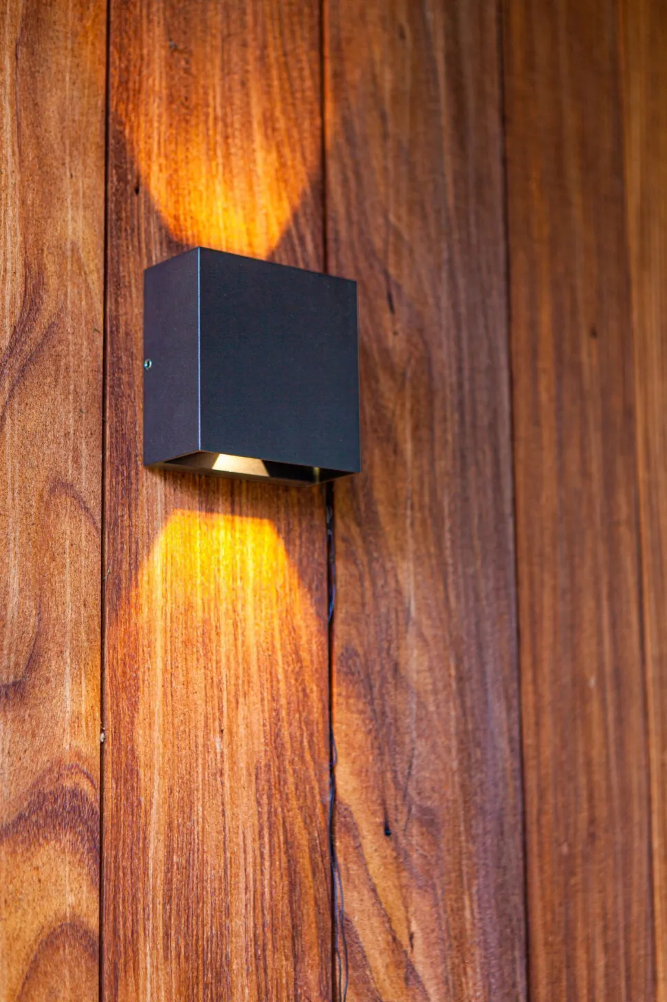 LED Outdoor Wandleuchte Aluminium 4000 K IP54 Up Down