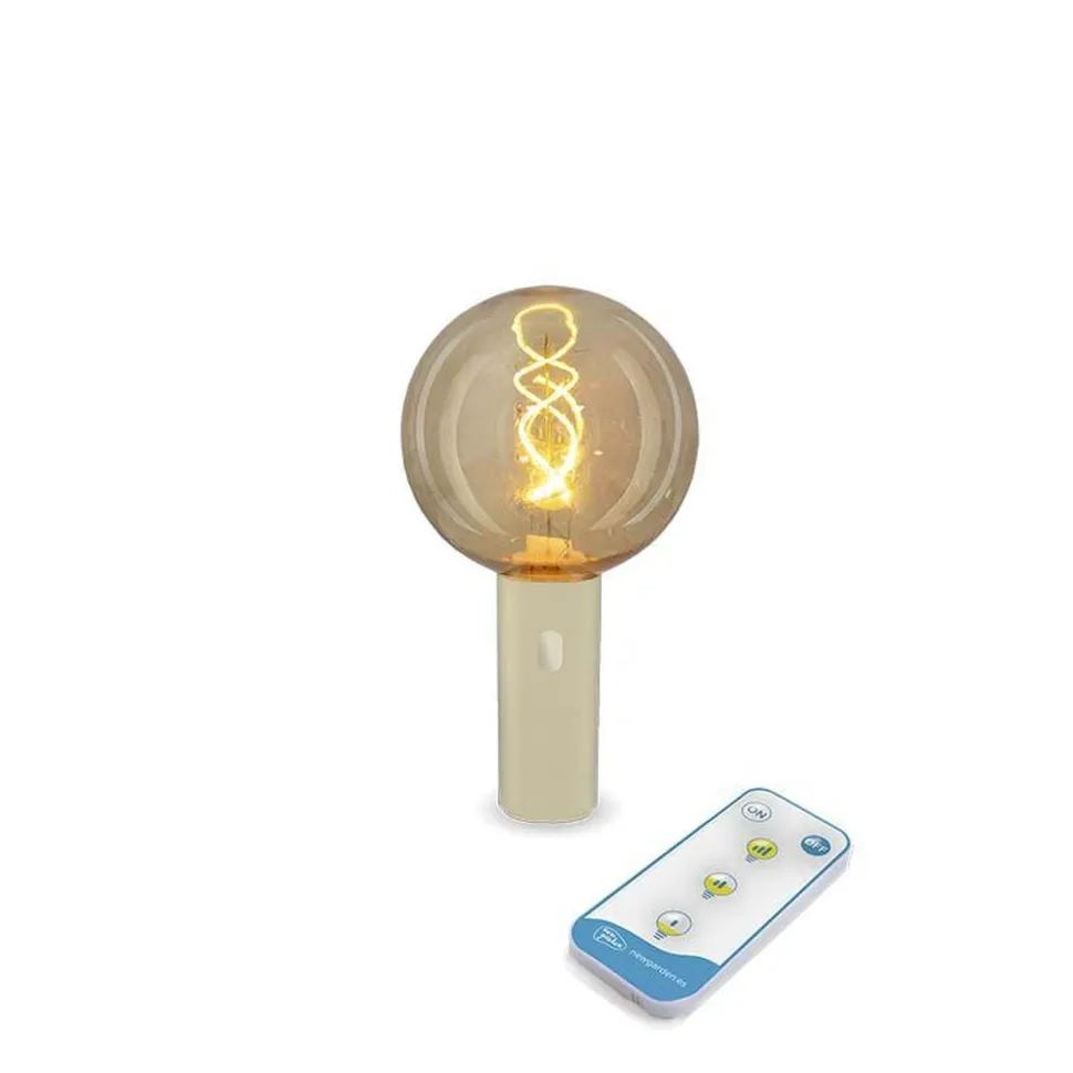 LED Pendelleuchte außen mit Akku Fernbedienung dimmbar IP54