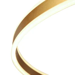 LED Pendelleuchte Metall Kunststoff Ø100 cm 80 W 2700 K