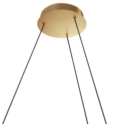 LED Pendelleuchte Metall Kunststoff Ø100 cm 80 W 2700 K