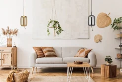 LED Pendelleuchte schmal Ø 18 cm H: max. 1,5 m verstellbar