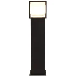 LED Pollerleuchte 65 cm IP54 Schwarz Weiß 3000 K 746 lm