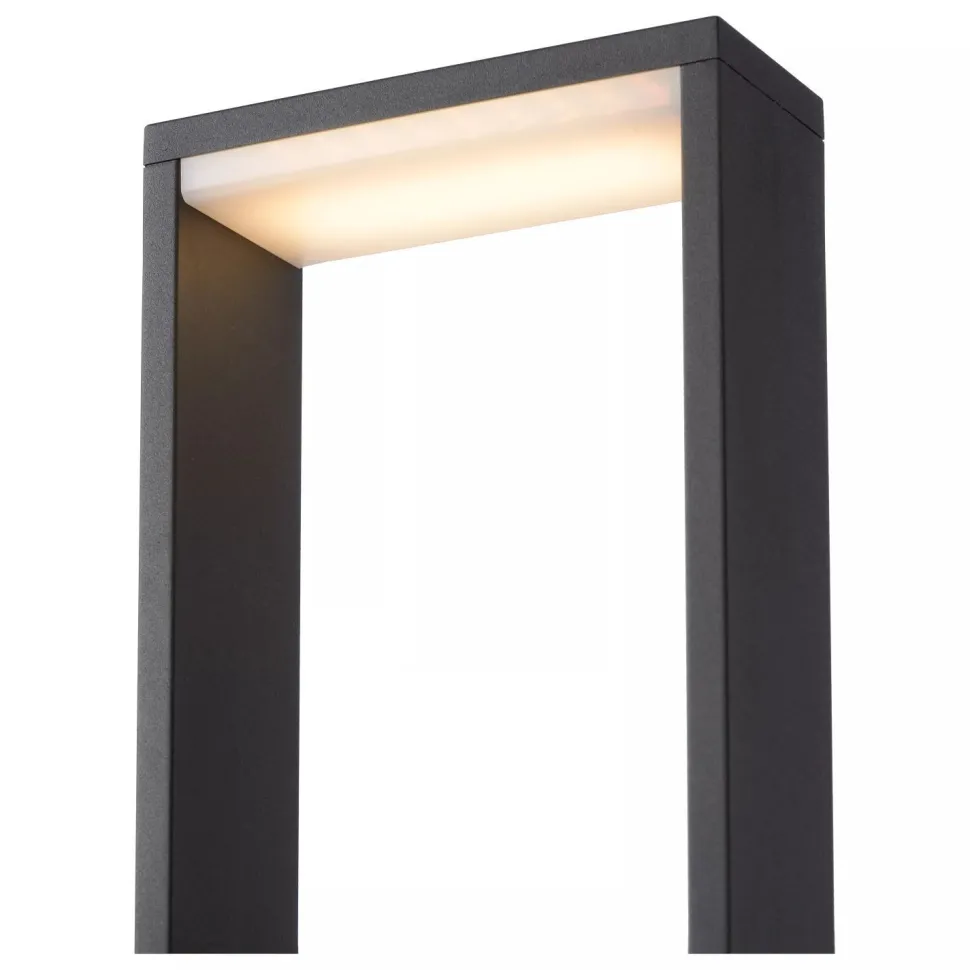 LED Pollerleuchte Aluminium Anthrazit 60 cm IP54 3000 K