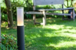 LED Pollerleuchte Aluminium RGB H:59 cm IP44 500 lm