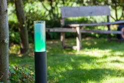 LED Pollerleuchte Aluminium RGB H:59 cm IP44 500 lm