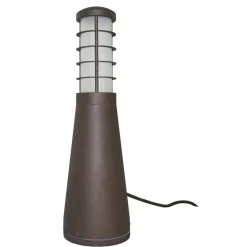 LED Pollerleuchte 37cm IP54 Terrasse Haus Aluminium