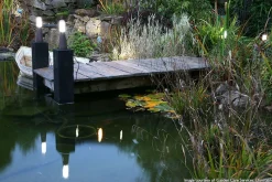 LED Pollerleuchte IP54 37cm Aluminium Modern Haus Garten