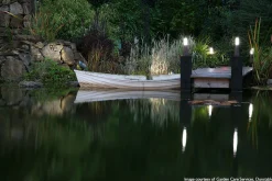 LED Pollerleuchte IP54 37cm Aluminium Modern Haus Garten