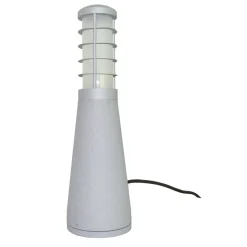 LED Pollerleuchte IP54 37cm Aluminium Modern in Silber