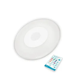 LED Poolleuchte Akku Dimmer Farbwechsel Ø 39 cm kabellos IP67