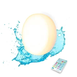 LED Poolleuchte ohne Bohren Farbwechsel dimmbar IP68 Ø 12 cm