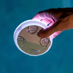 LED Poolleuchte ohne Bohren Farbwechsel dimmbar IP68 Ø 12 cm