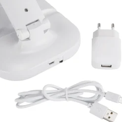 LED Schreibtischlampe Dimmer Touch Farbwechsel 32,3 cm Weiß