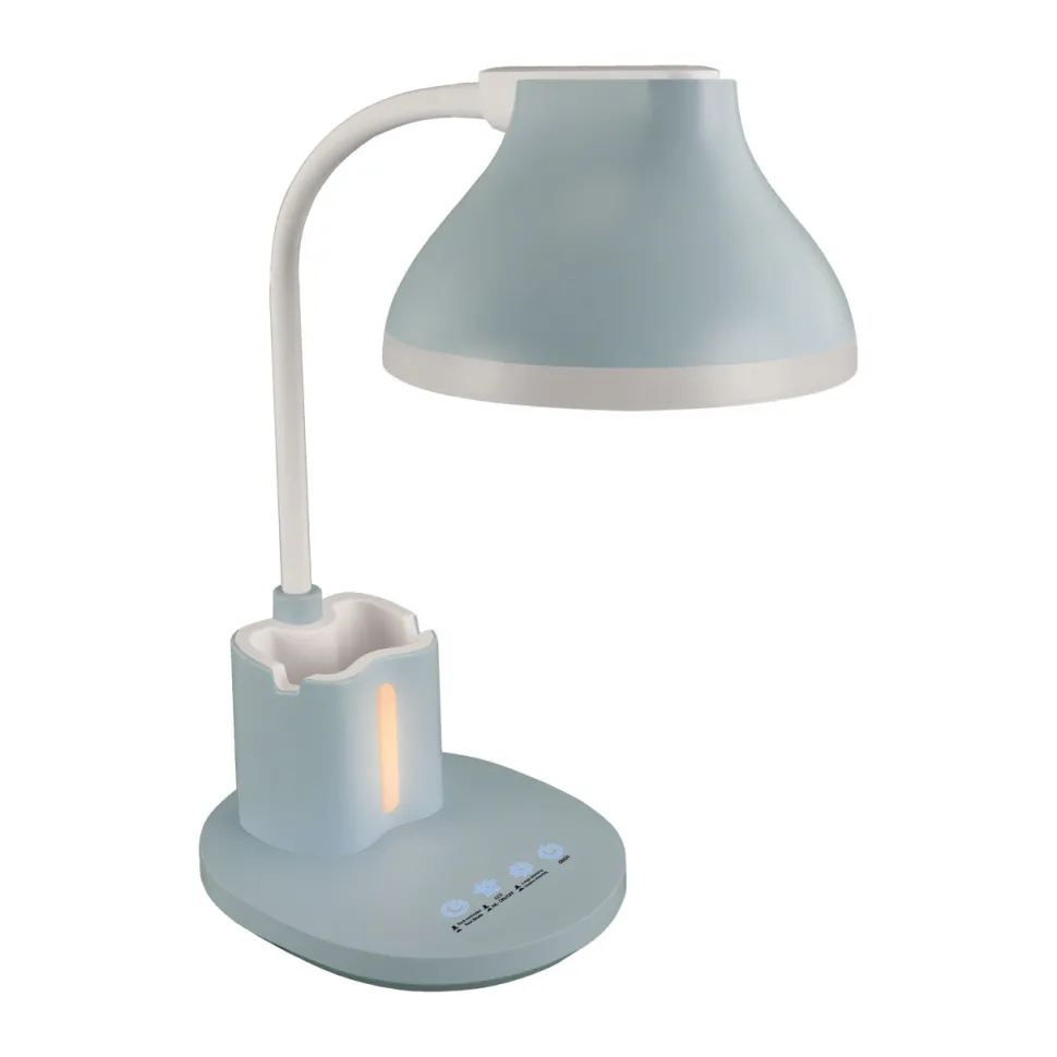 LED Schreibtischlampe Kinder Stiftehalter Touch Farbwechsel