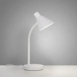LED SchreibTischlampe Metall 38 cm Weiß 600 lm Modern