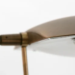 LED Schreibtischlampe Metall Glas 46 cm 10 W dimmbar