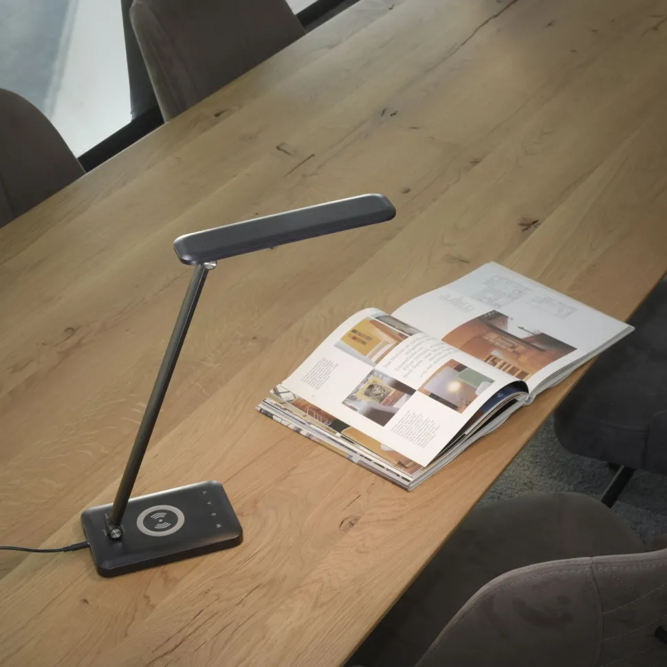 LED SchreibTischlampe Schwarz Touch 680 lm verstellbar