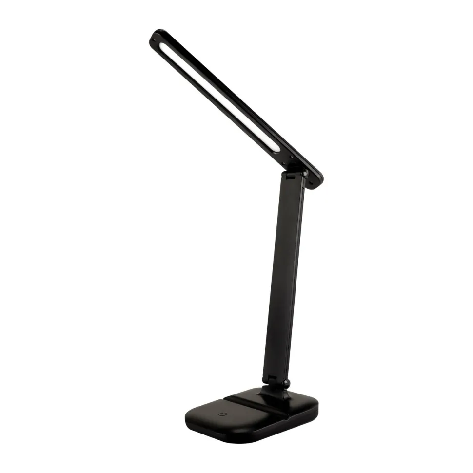 LED Schreibtischlampe Touch Dimmer Farbwechsel 32,3 cm Schwarz