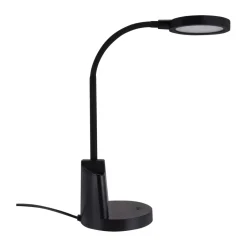 LED Schreibtischlampe Touch Dimmer Stiftehalter Flexarm 55,5 cm