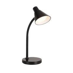 LED Schreibtischleuchte Metall 38 cm Schwarz 4 W Modern