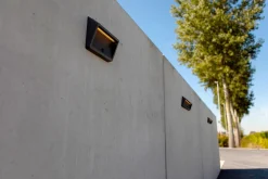 LED Solar Außenwandlampe Bewegungsmelder IP44 900 lm