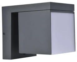 LED Solar Wandleuchte Bewegungsmelder IP54 H:13,5 cm