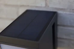 LED Solar Wandleuchte Bewegungsmelder IP54 H:13,5 cm