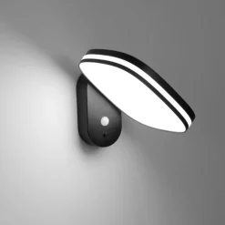 LED Solar Wandspot mit Bewegungsmelder 6 W verstellbar