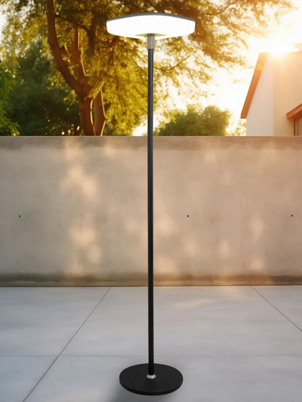 LED Solar Wegeleuchte dimmbar Zugschalter 170 cm IP54