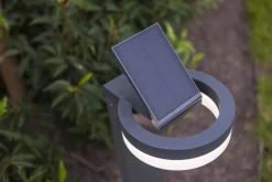 LED Solar Wegeleuchte Sensor Anthrazit IP54 12 W 74 cm