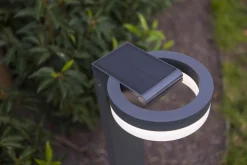 LED Solar Wegeleuchte Sensor Anthrazit IP54 12 W 74 cm